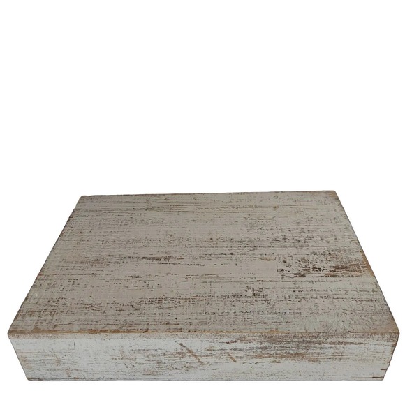 Better Homes & Gardens Floating Shelves White Shelf Lot 2 11.81" x 7.87" Two - Picture 2 of 9